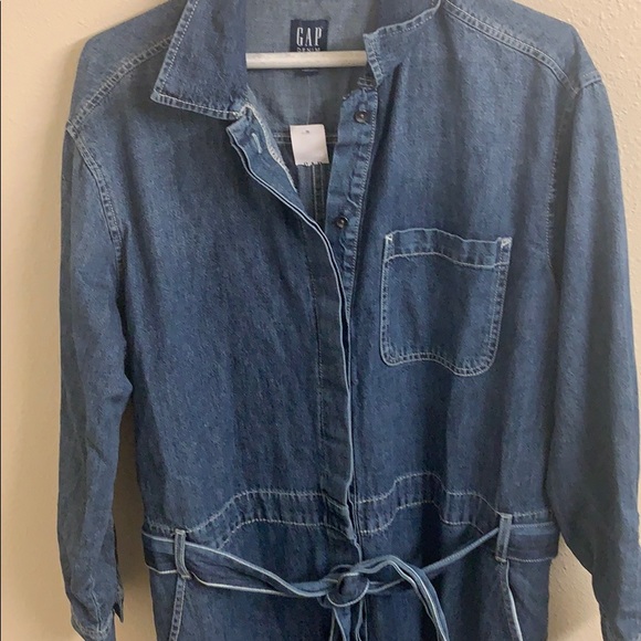GAP jeans jumpsuit - Picture 4 of 8